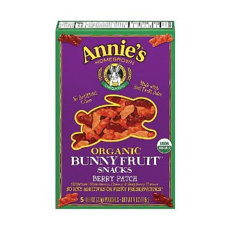 Picture of Annies Homegrown 61866 Organic Bunny Berry Fruit Snack