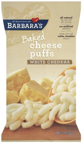 Picture of Barbaras Bakery 35007 Cheese Puff Bakes White Cheddar
