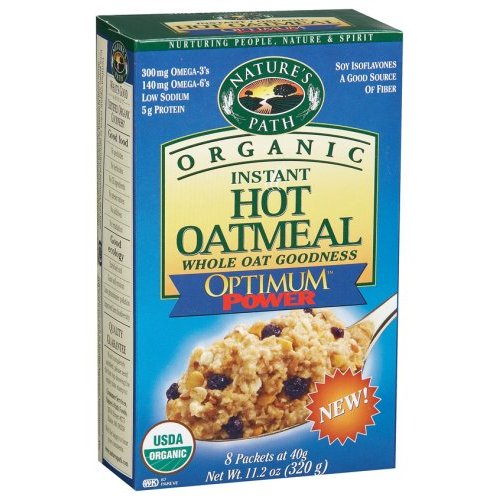Picture of Natures Path 38429 Organic Opt Pow Oatmeal Pouch