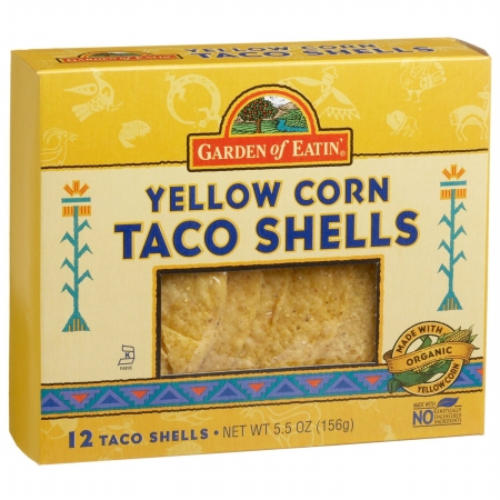Picture of Garden Of Eatin 35823 Organic Yellow Corn Taco Shells
