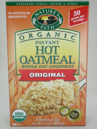Picture of Natures Path 38430 Organic Original Oatmeal Pouch