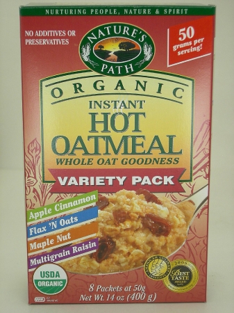Picture of Natures Path 38426 Organic Variety Oatmeal Pouch