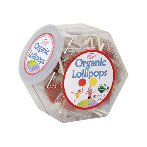 Yummy Earth 26708 Organic Lollipop Personal Bin
