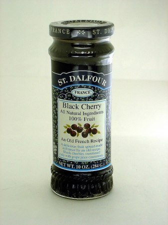 St Dalfour 31266 Black Cherry 100 Percent Fruit Conserve -  ST, DALFOUR