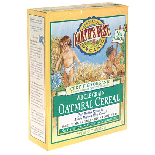 Picture of Earths Best 39098 Organic Oatmeal Cereal