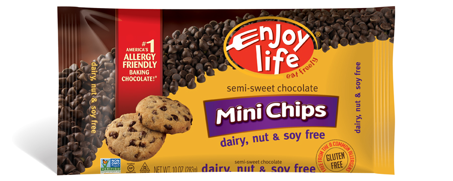 Picture of Enjoy Life Foods 35664 Semi-Sweet Chocolate Chips Gluten Free
