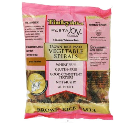 Picture of Tinkyada 34457 Spiral Vegetable Brown Rice Pasta