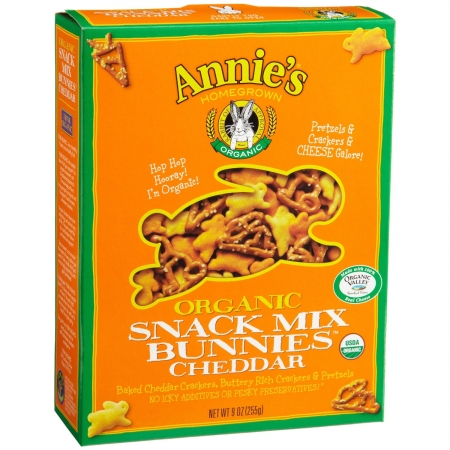 Picture of Annies Homegrown 23510 Organic Bunnies Cheddar Snack Mix