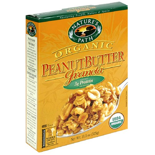 Picture of Natures Path 34467 Organic Peanut Butter Granola