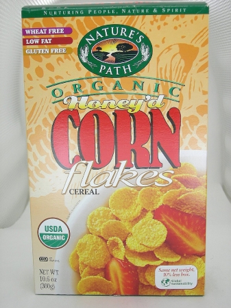 Picture of Natures Path 52149 Organic Honeyd Corn Flake Cereal