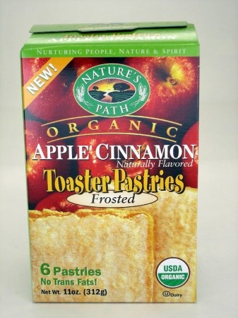 Picture of Natures Path 32284 Frosted Apple Cinnamon Toaster Pastry