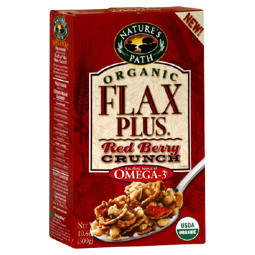 Picture of Natures Path 20928 Organic Flax Plus Berry Cereal