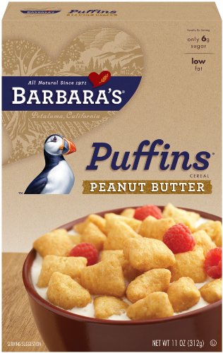Picture of Barbaras Bakery 35061 Peanut Butter Puffins