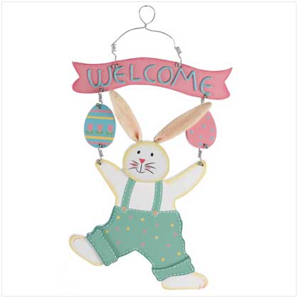Picture of C. Alan 12626 Bunny Hug Welcome Sign