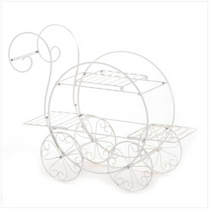French Flower Cart Plant Stand