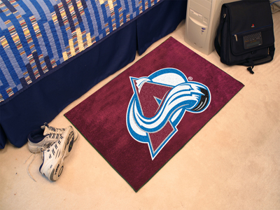 Picture of FANMATS 10612 Colorado Avalanche Starter Mat