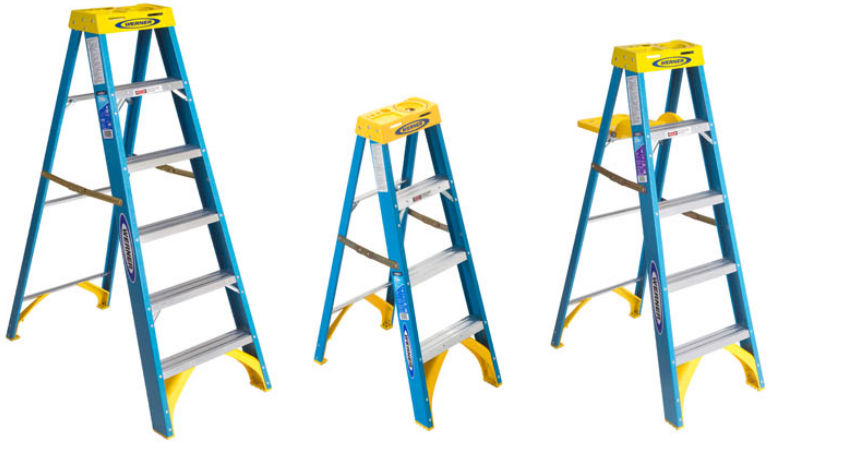 Picture of  6004 4 ft.  6000 Series Step Ladders Fiberglass