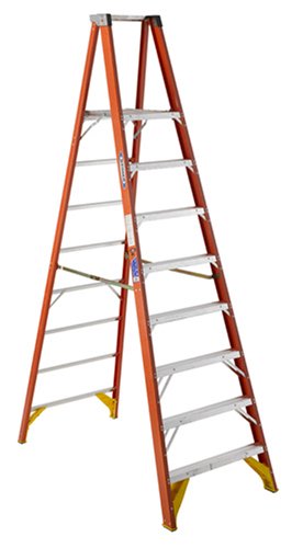 Werner 8 Ft Type IA Fiberglass Platform Ladder - P6208