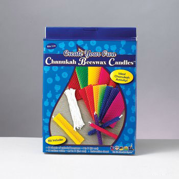 Picture of Rite Lite C-KIT Create Your Own Chanukah Beeswax Candles Kit - Makes 44 Candles - Pack Of 6
