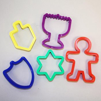 Picture of Rite Lite KWC-14165 Chanukah Cookie Cutters - Set of 5 - Pack Of 12