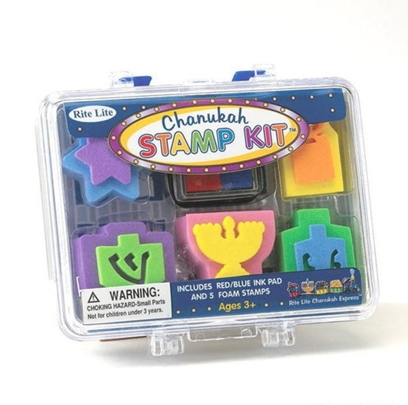 Picture of Rite Lite TY-14444 Chanukah Eva Stamp Set In Carrying Case - Pack Of 12