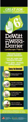 DeWitt 4 ft. x 300 ft. Bulk 6-Year Weed Barrier