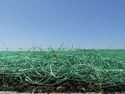 Green Single Excelsior Roll - 8 ft. x 101.25 ft. - Erosion Control Solution