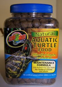Picture of Zoo Med Labs 850-40110 Zoo Med Natural Aquatic Turtle Food Maintenance Formula .31in Size Pellet 6.5oz