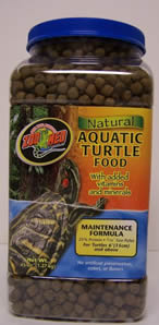Picture of Zoo Med Labs 850-40113 Zoo Med Natural Aquatic Turtle Food Maintenance Formula .31in Size Pellet 45oz