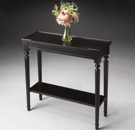 Picture of Butler 7036136 Console Table - Plum Black