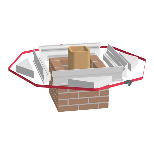 Picture of Ahrens Chimney Technique  Inc. 3700605 Support Wire For Victorian Crown Forms - Bag Of 6