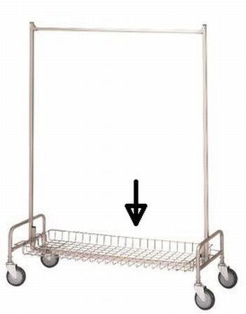 Picture of R & B Wire 782 Basket Shelf for 704 Garment Rack