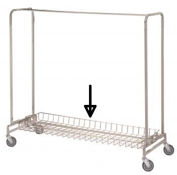 Picture of R & B Wire 784 Basket Shelf for 721 & 722 Garment Racks