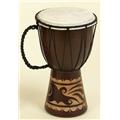 Benzara 89847 9 in. W Wood Leather Djembe Drum Benzara 89847 9 in. W Wood Leather Djembe Drum