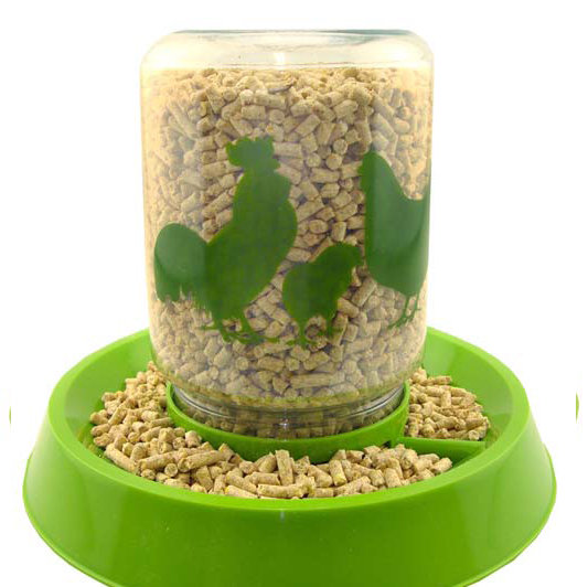 Picture of Lixit 250-00636 Lixit CF-64 Feeder or Waterer for Chickens 64oz