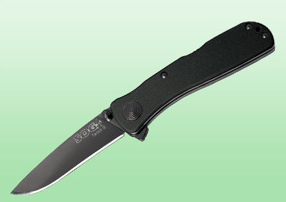 SOG Twitch II Lockback Pocket Knife - Black TiNi Finish