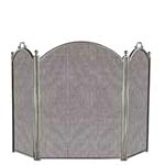 Picture of Woodeze 5US-7539-MD 3 Fold Screen - Satin Pewter