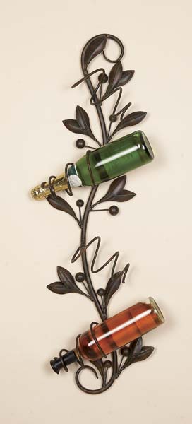 Benzara 99506 Metal Wine Rack Bottle Holder
