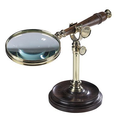 Picture of Authentic Models AC099A Magnifying Glass with Stand Brass