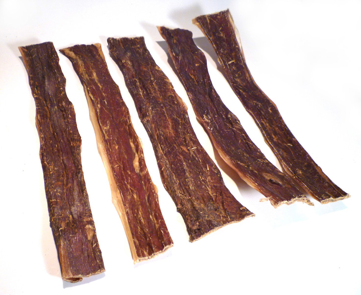 Picture of Canine Caviar Pet Foods 700175 12 in. Buffalo Jerky Flat  30-Count