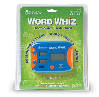 Picture of Learning Resources LER6964 Word Whiz Electronic Flash Card