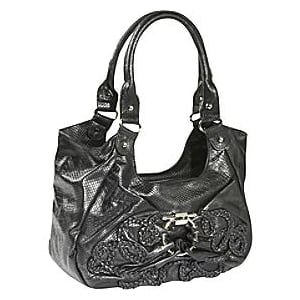 3207BLK Downtown Hobo - Black
