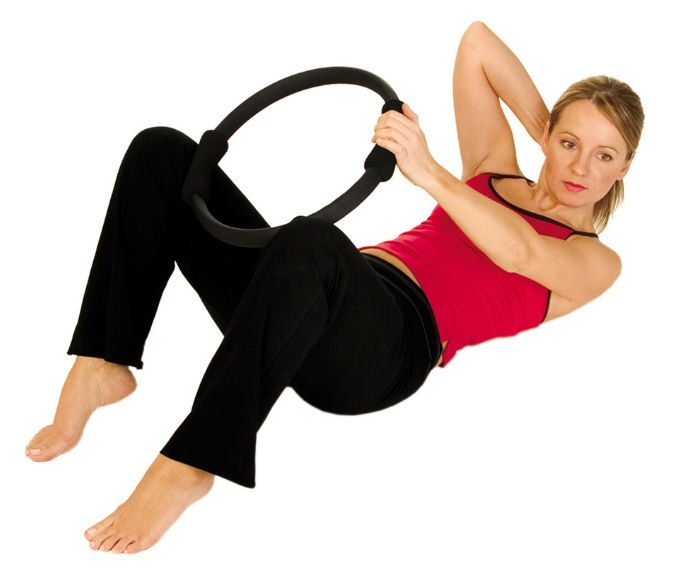 Picture of AGM Group 37001 14 in. Pilates Ring - Black