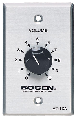 Picture of Bogen AT10A Attenuator 10W Adjusts Loudspeaker