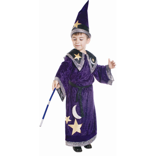 Picture of Dress Up America 548-S Magic Wizard Costume - Size Small