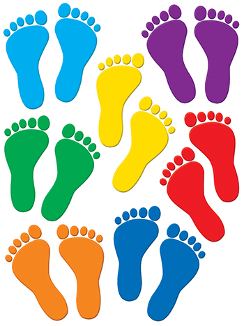 Picture of Teacher Created Resources TCR5115 Footprint Accents