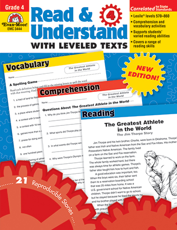 Picture of Evan-Moor EMC3444 Read And Understand With Leveled