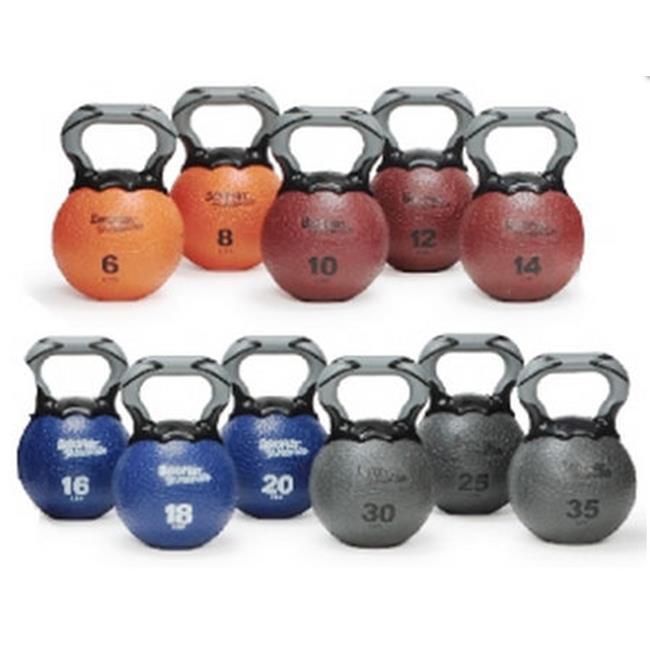 AGM Group 35833 Elite Kettlebell Medicine Ball - Maroon 12 Lb
