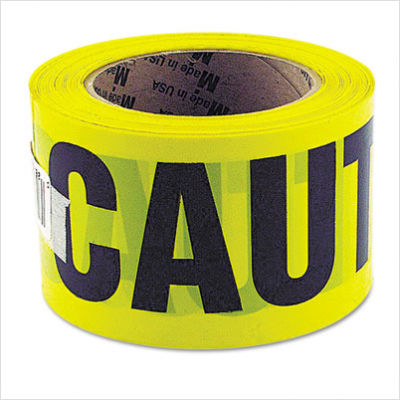 Picture of Great Neck 10379 Caution Safety Tape- Non-Adhesive- 3&amp;quot; x 1000&amp;apos;