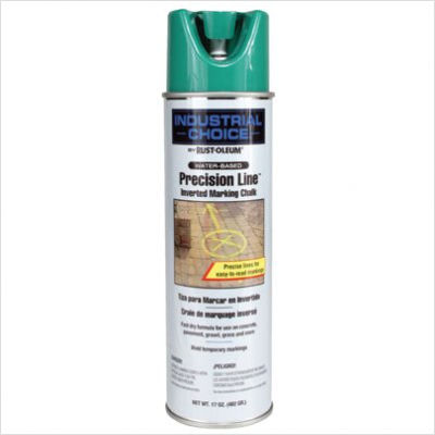 Inverted Marking Chalk Aerosol, 17 oz, APWA Orange, Water -Based